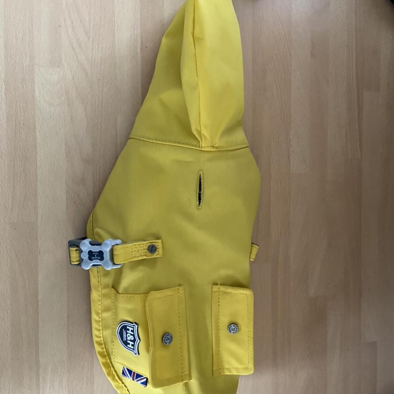 XS Dog Yellow Raincoat from Hugo & Hudson. In great... Depop