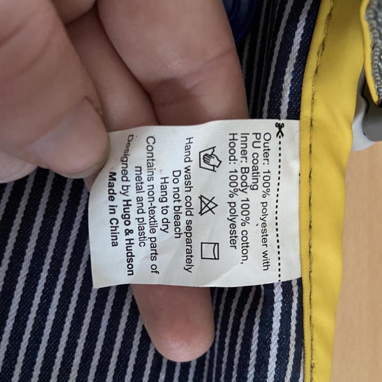 XS Dog Yellow Raincoat from Hugo & Hudson. In great... Depop