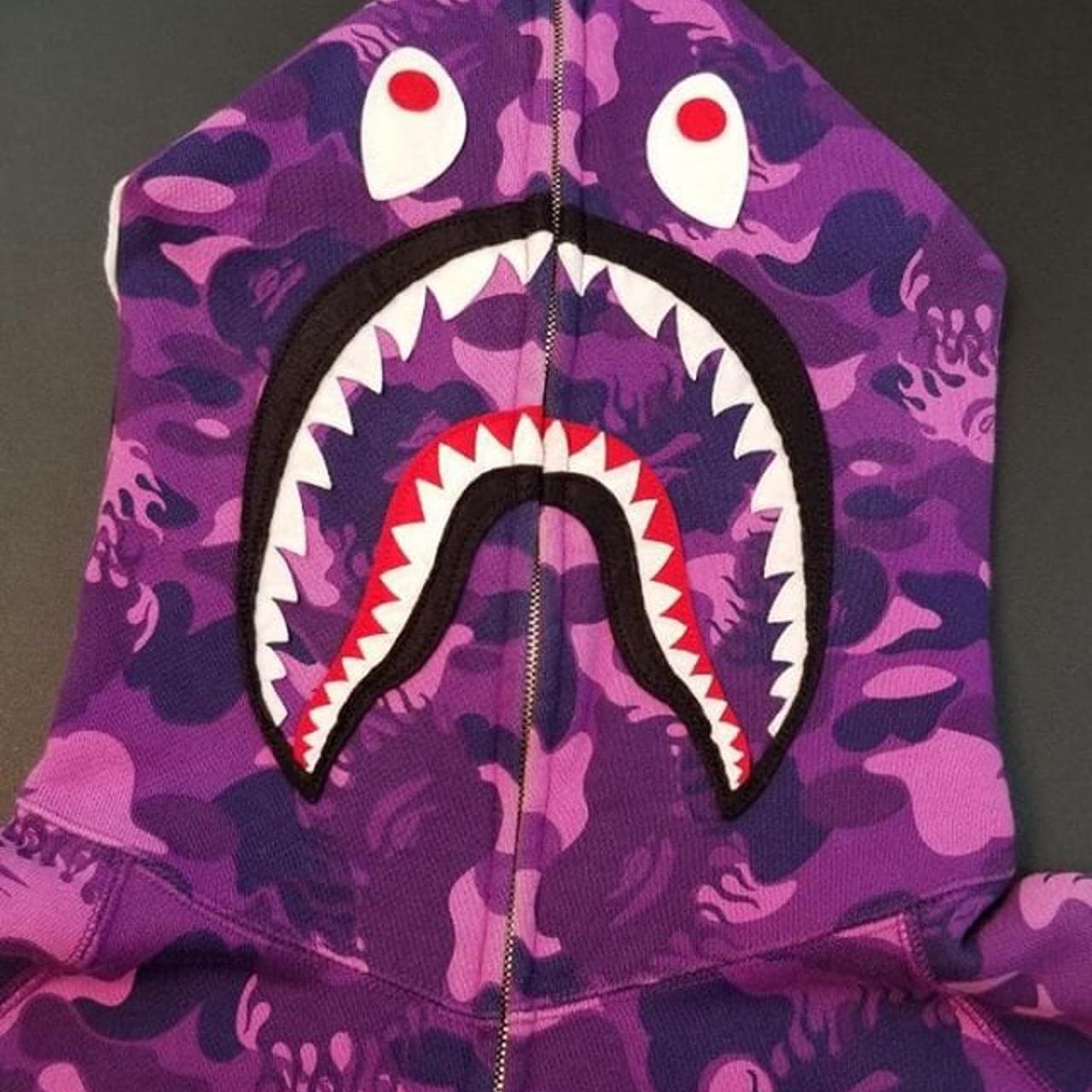 Bape flame sale hoodie