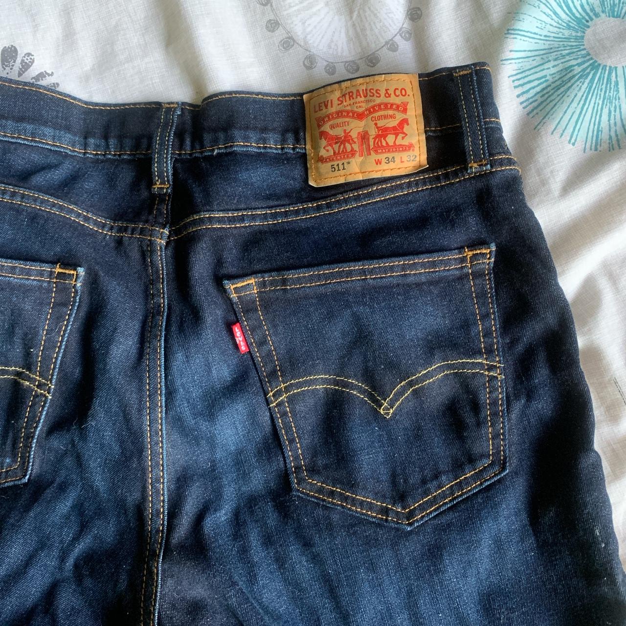 levi's 511 w34 l32