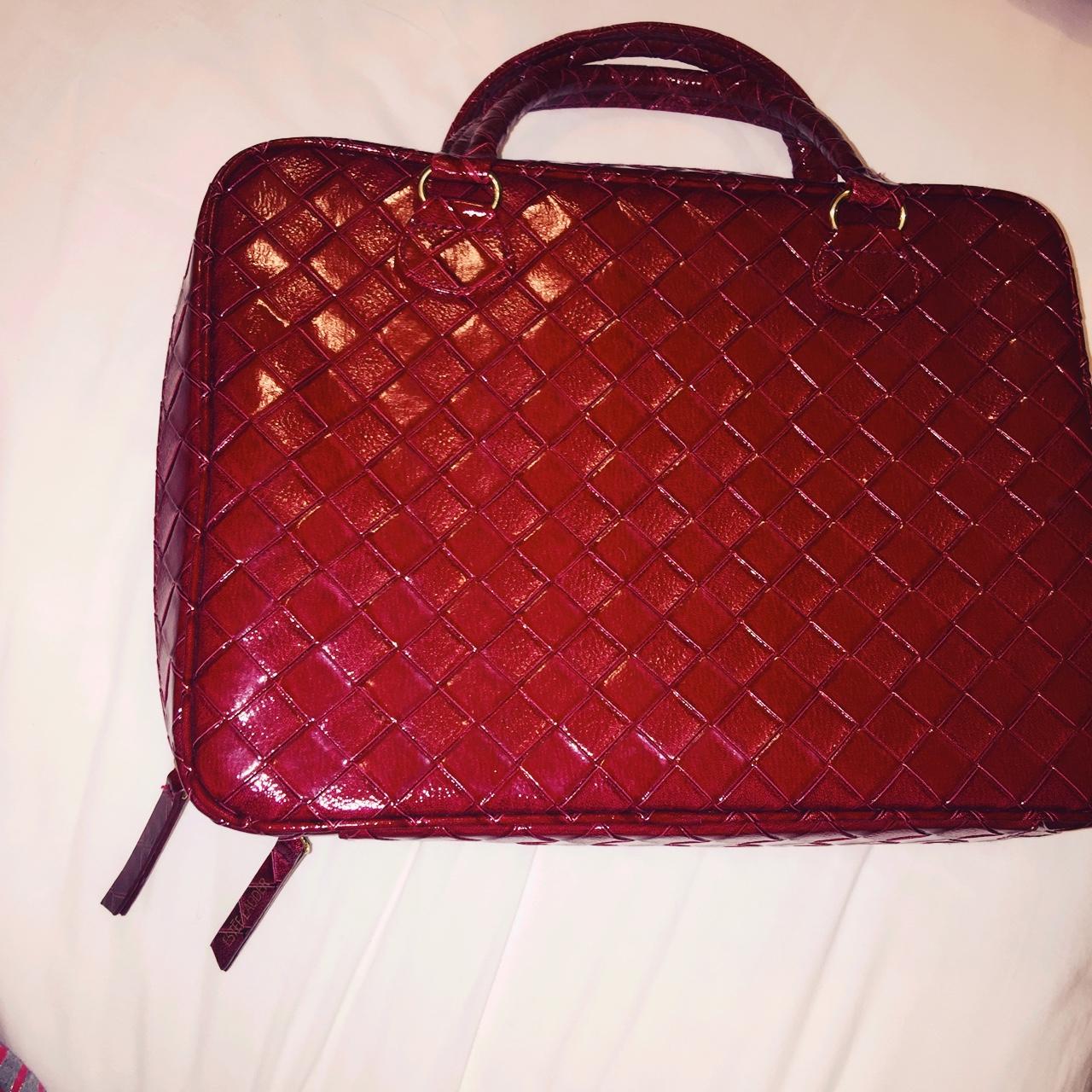 Genuine Estée Lauder red maroon bag purse Depop