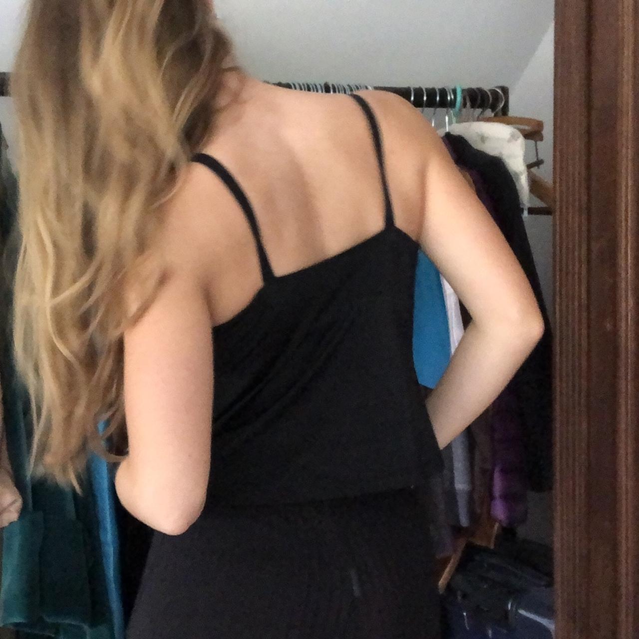 Esprit Black cami with built in underwire bra (not - Depop