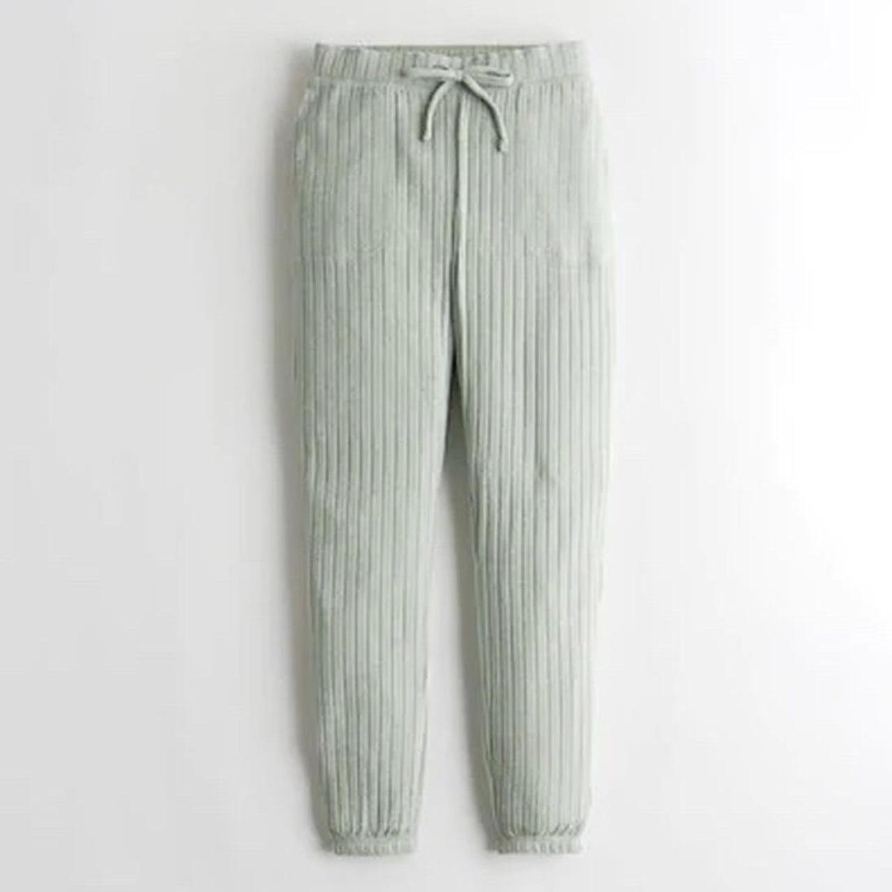 GILLY HICKS Green Dream Worthy Soft Green Ribbed Depop