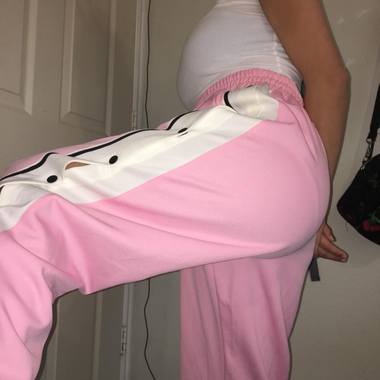 Pink tear hot sale away pants