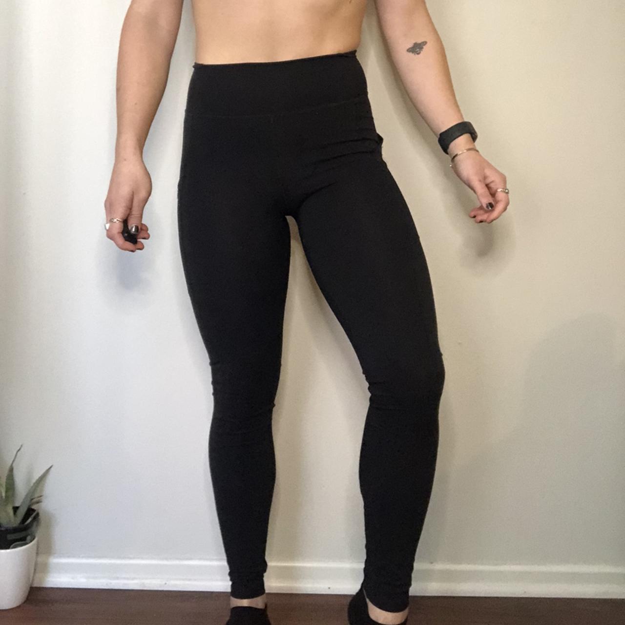 paragon fitwear leggings black full length leggings - Depop