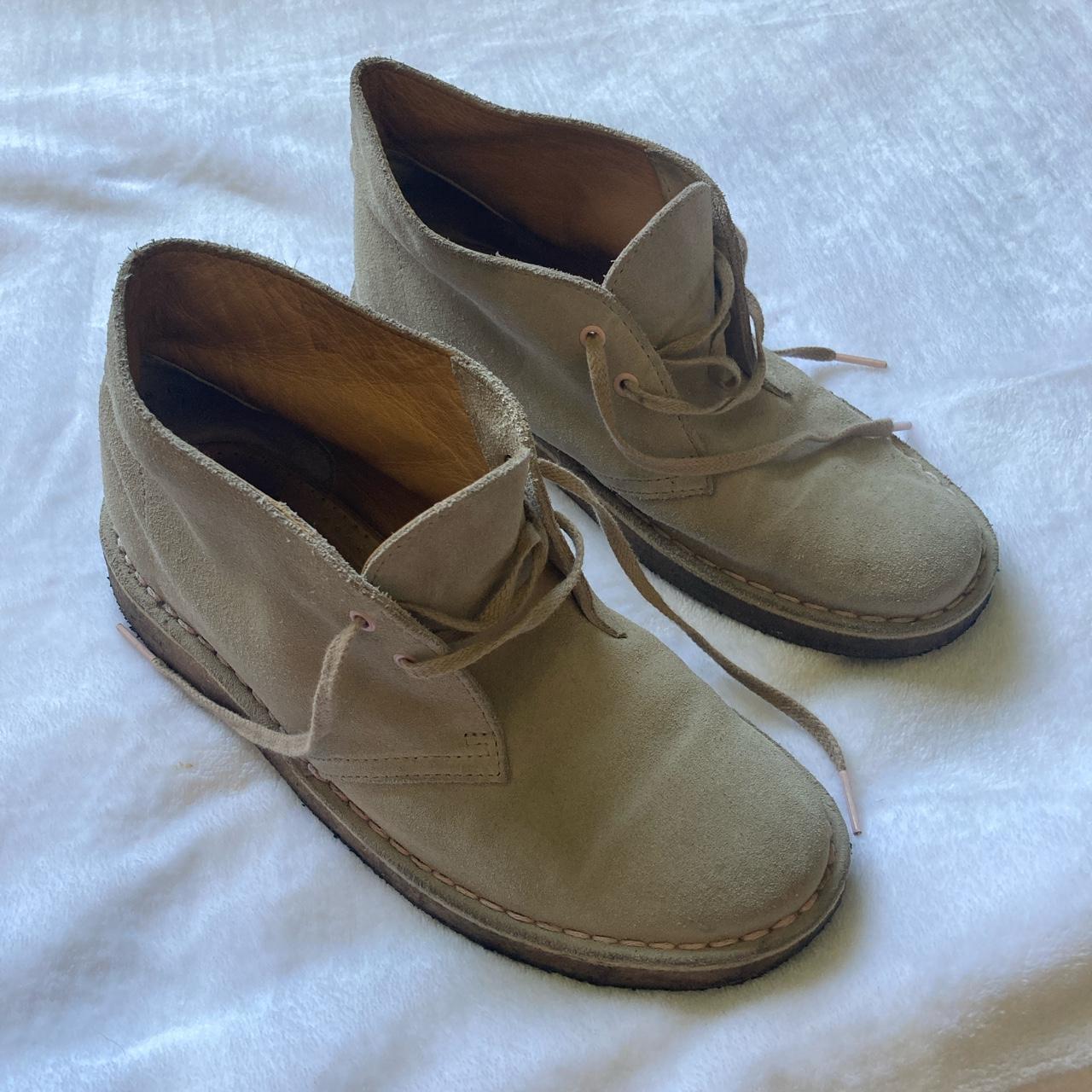 clarks tan suede boots