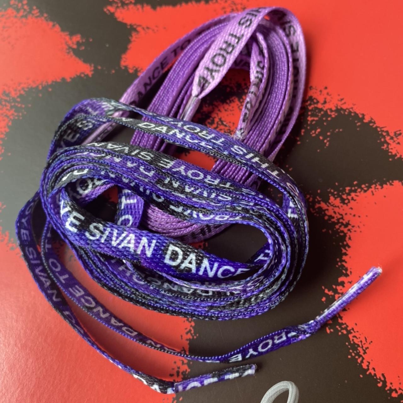 Off white purple on sale laces