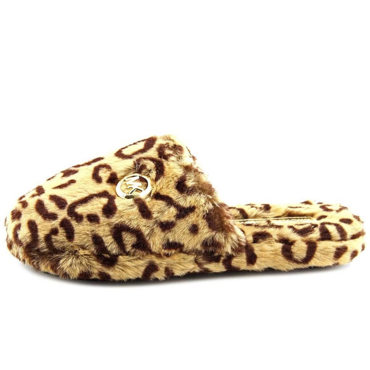 Michael kors cheetah slippers new arrivals