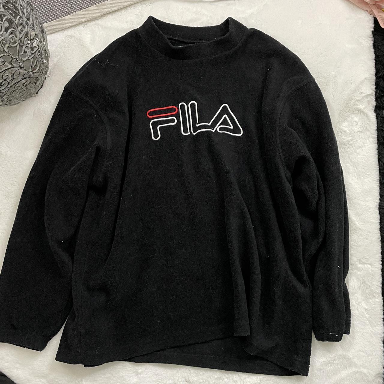 Black deals fila jumper