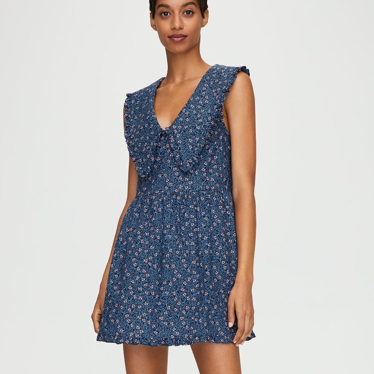 wilfred blue dress