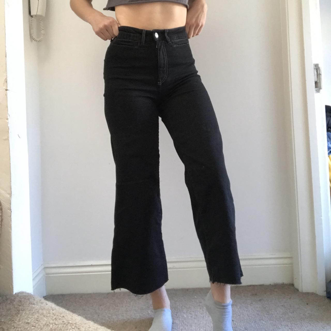 H and m wide leg outlet jeans