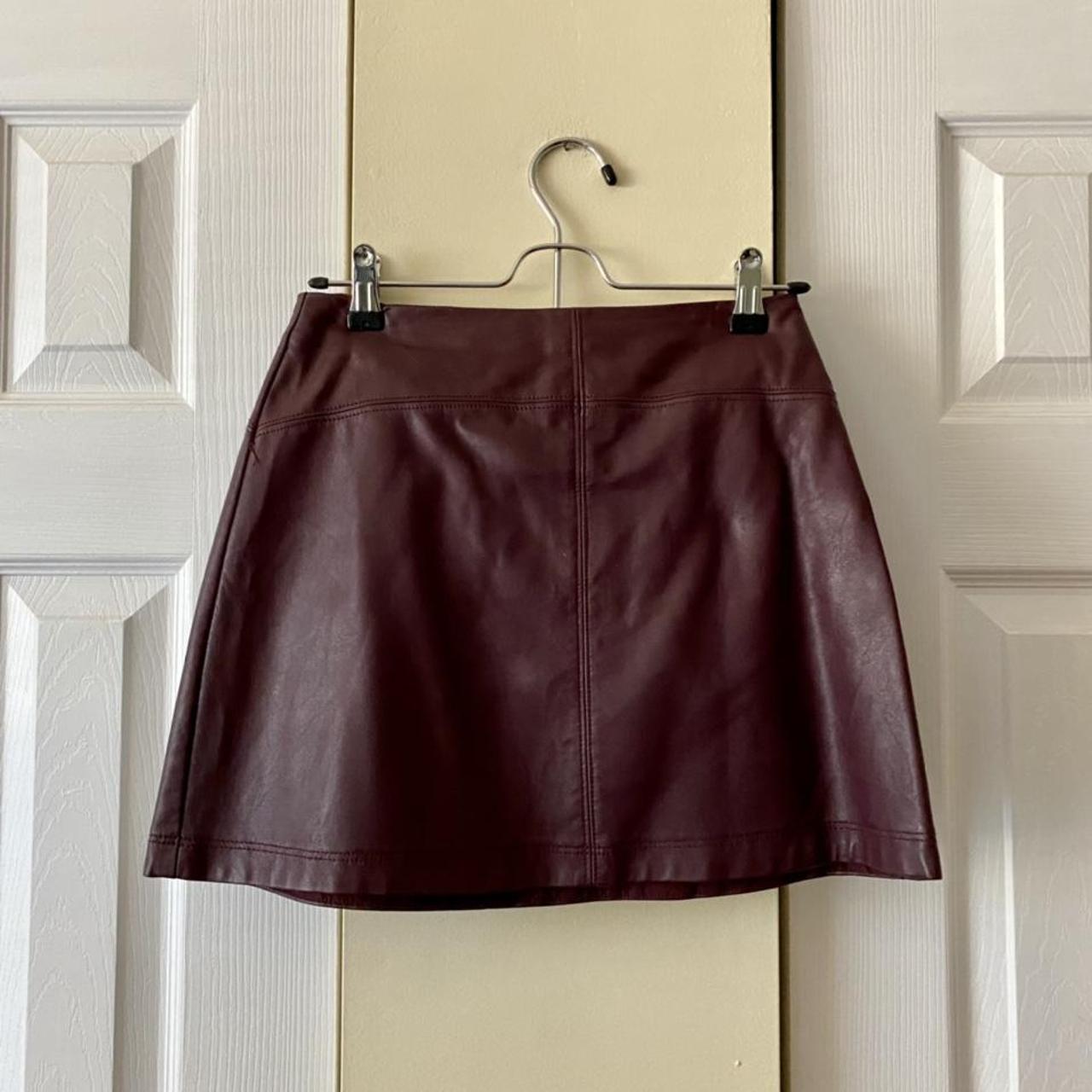Abercrombie & Fitch Women's Burgundy Skirt