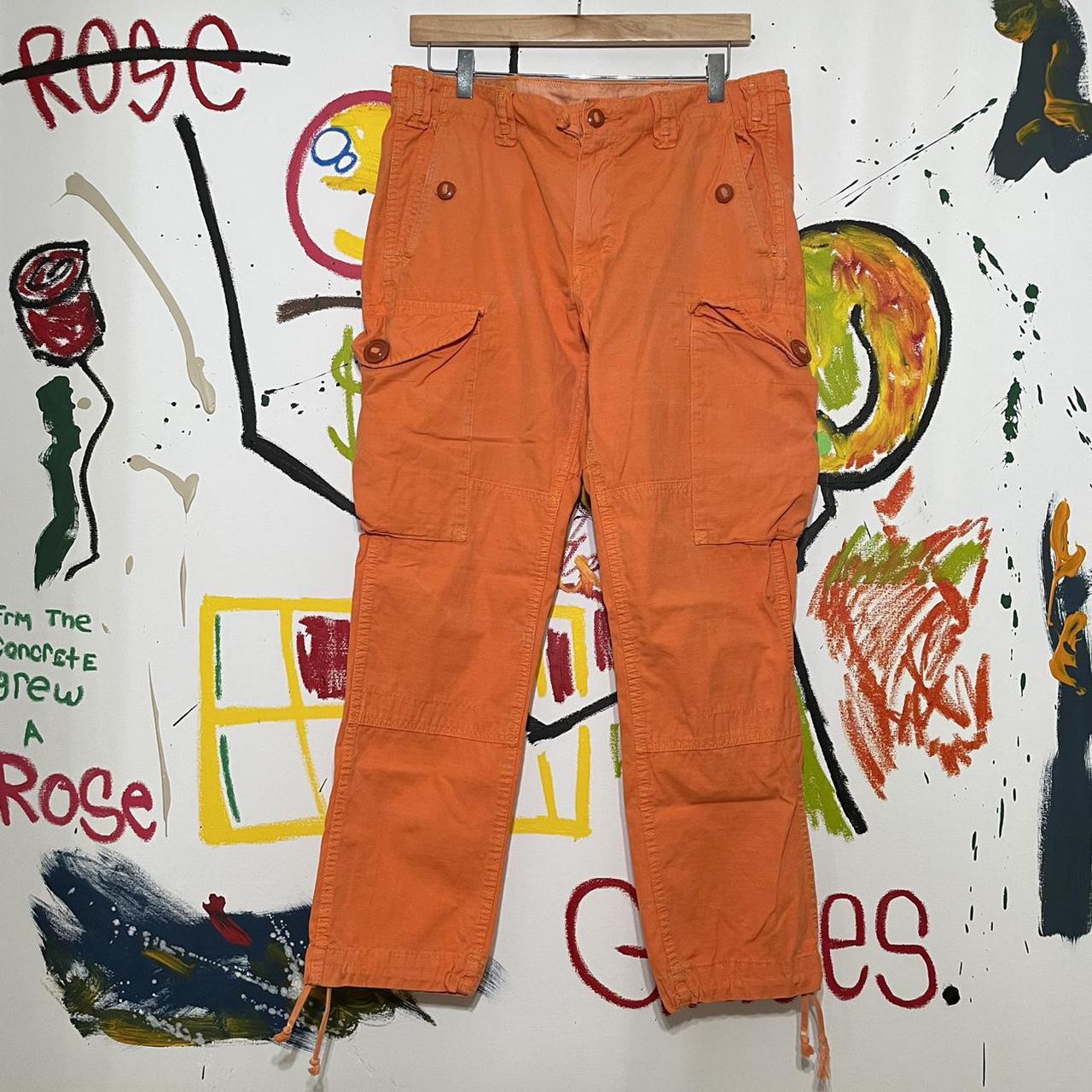 orange polo cargo pants