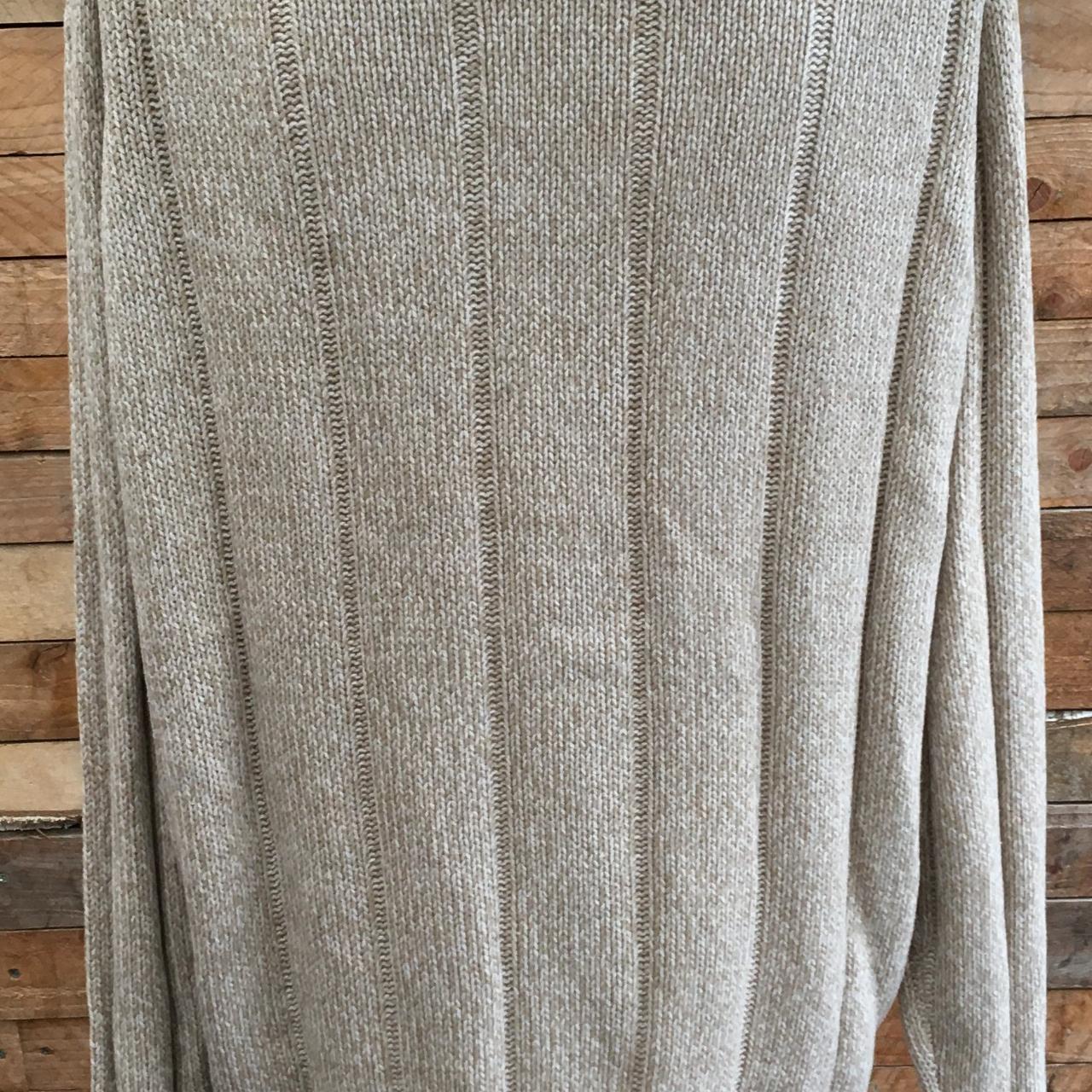 EWM Pure Classic 100% acrylic cable knit jumper... - Depop