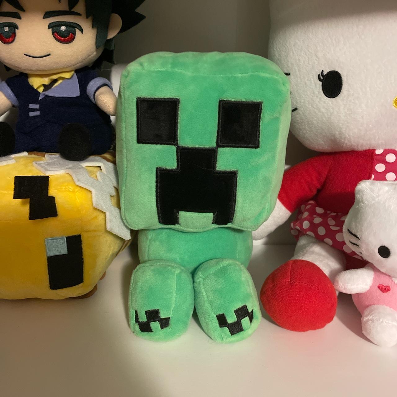 Plush Minecraft Creeper Piggy Bank. Super cute... - Depop