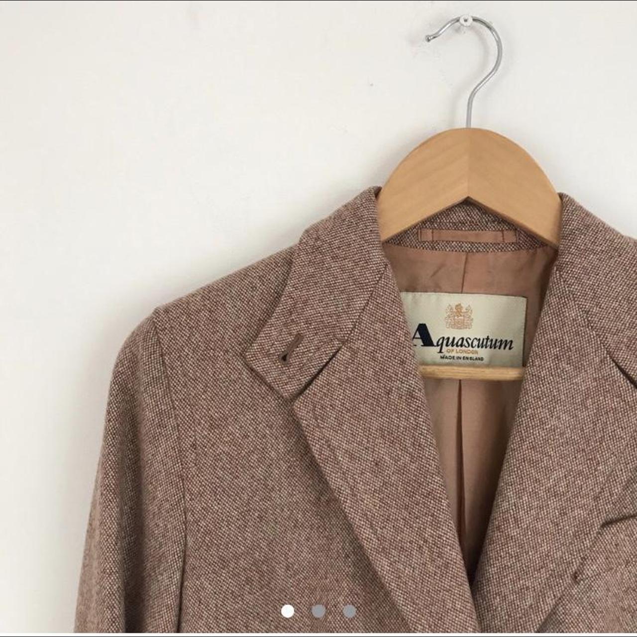 aquascutum tweed jacket