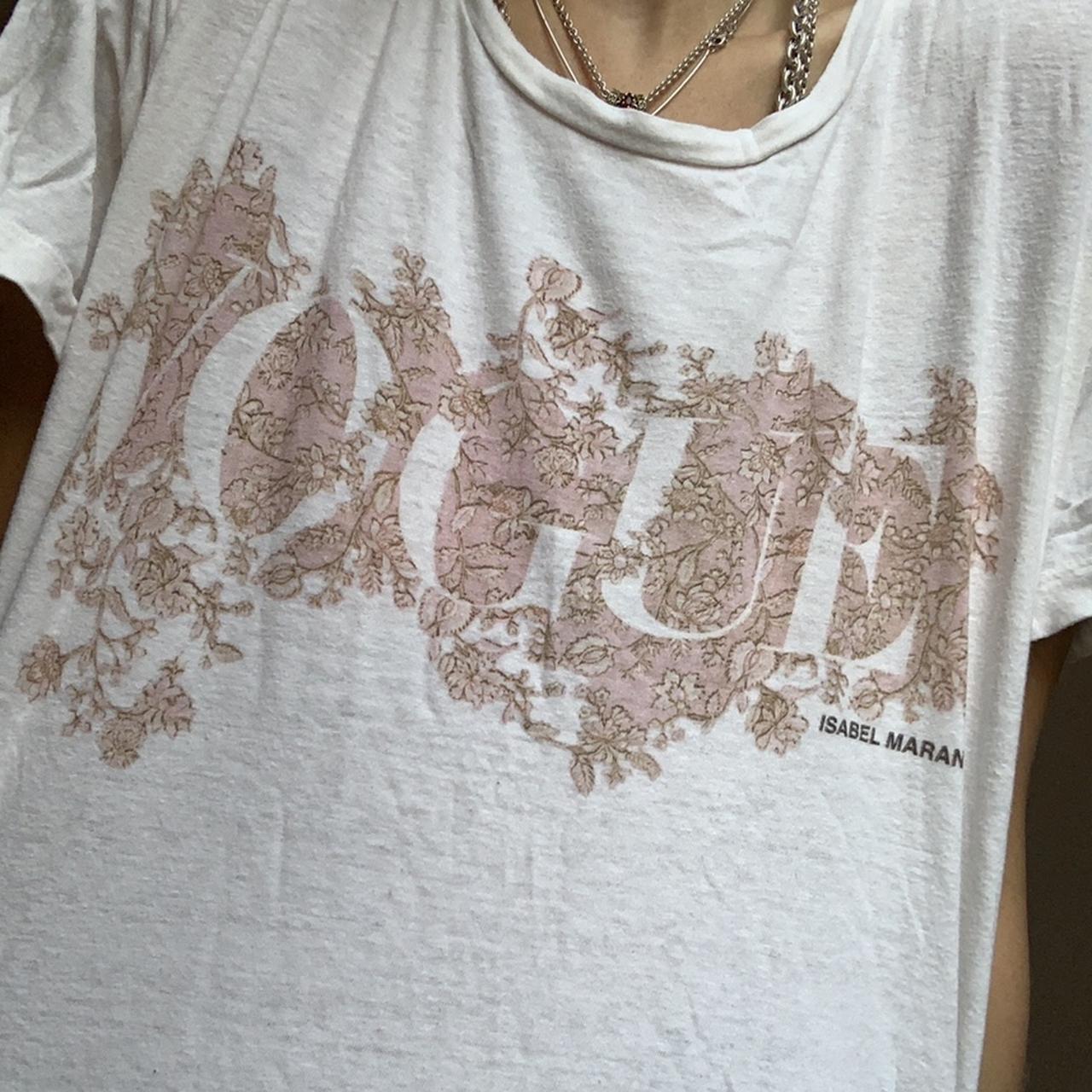 Isabel Marrant X French Vogue t shirt // nice and... - Depop