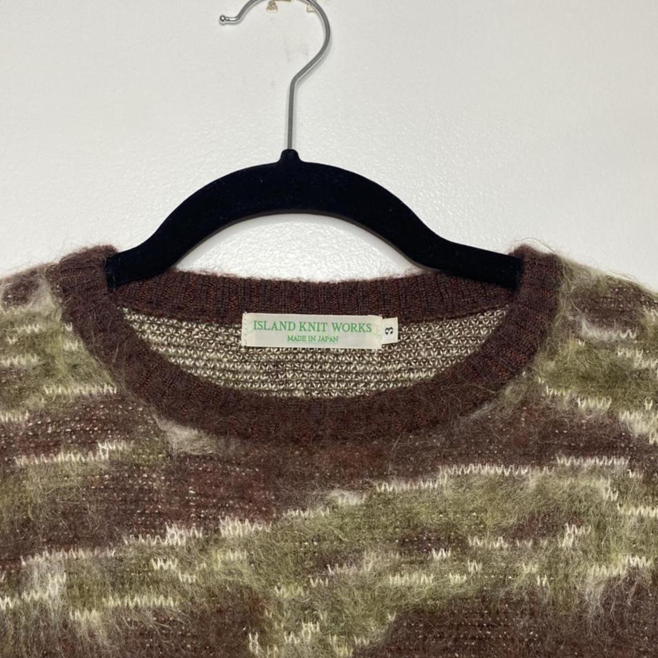 Island Knit Works Japanese Knit Mohair Sweater Depop