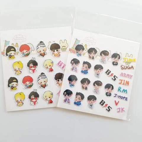 BTS Sticker Sheets