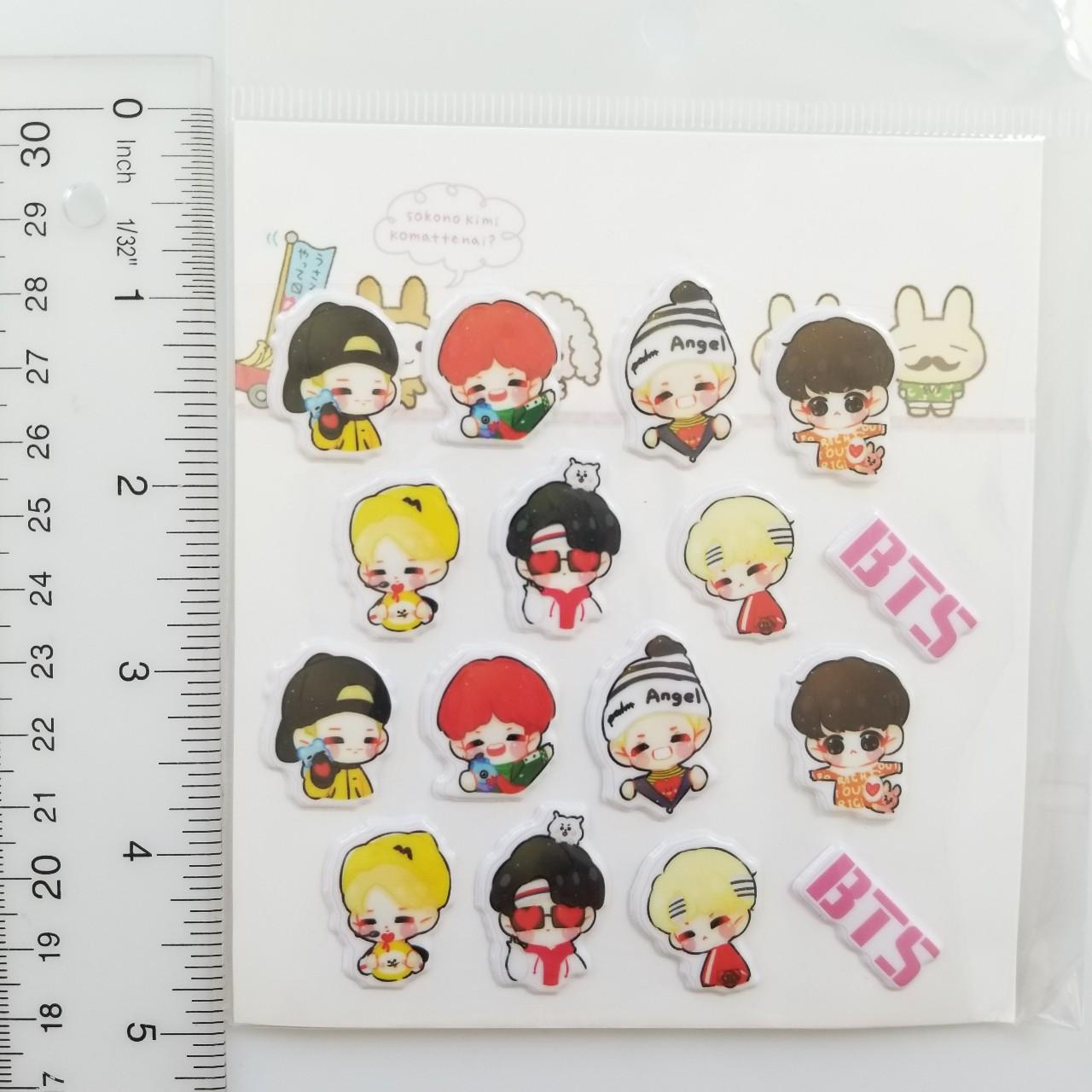 BTS x BT21 Sticker Sheet — San José Made