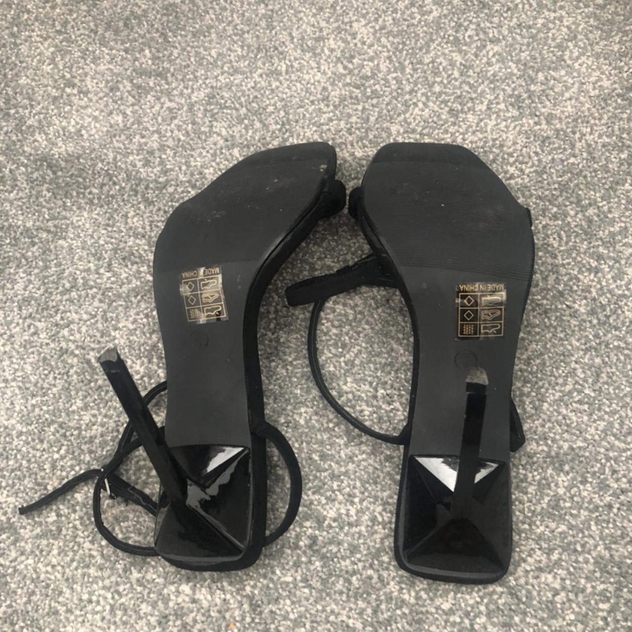 missguided black heels