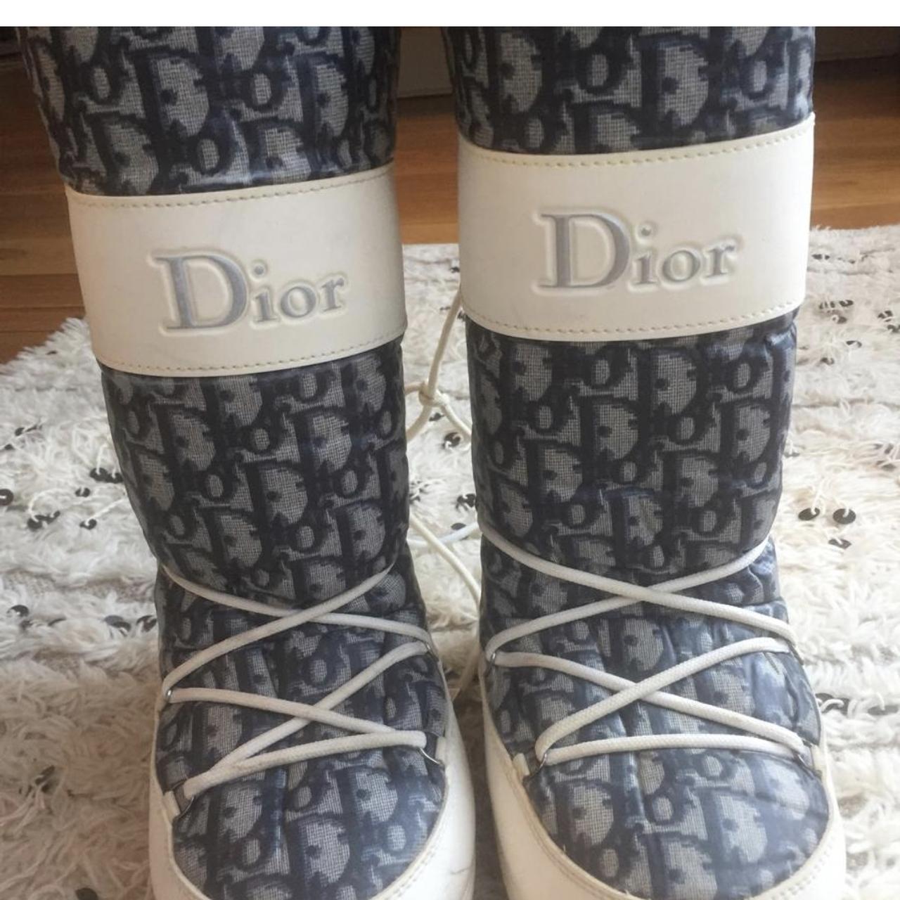 Vintage Dior Moon Boots - Depop