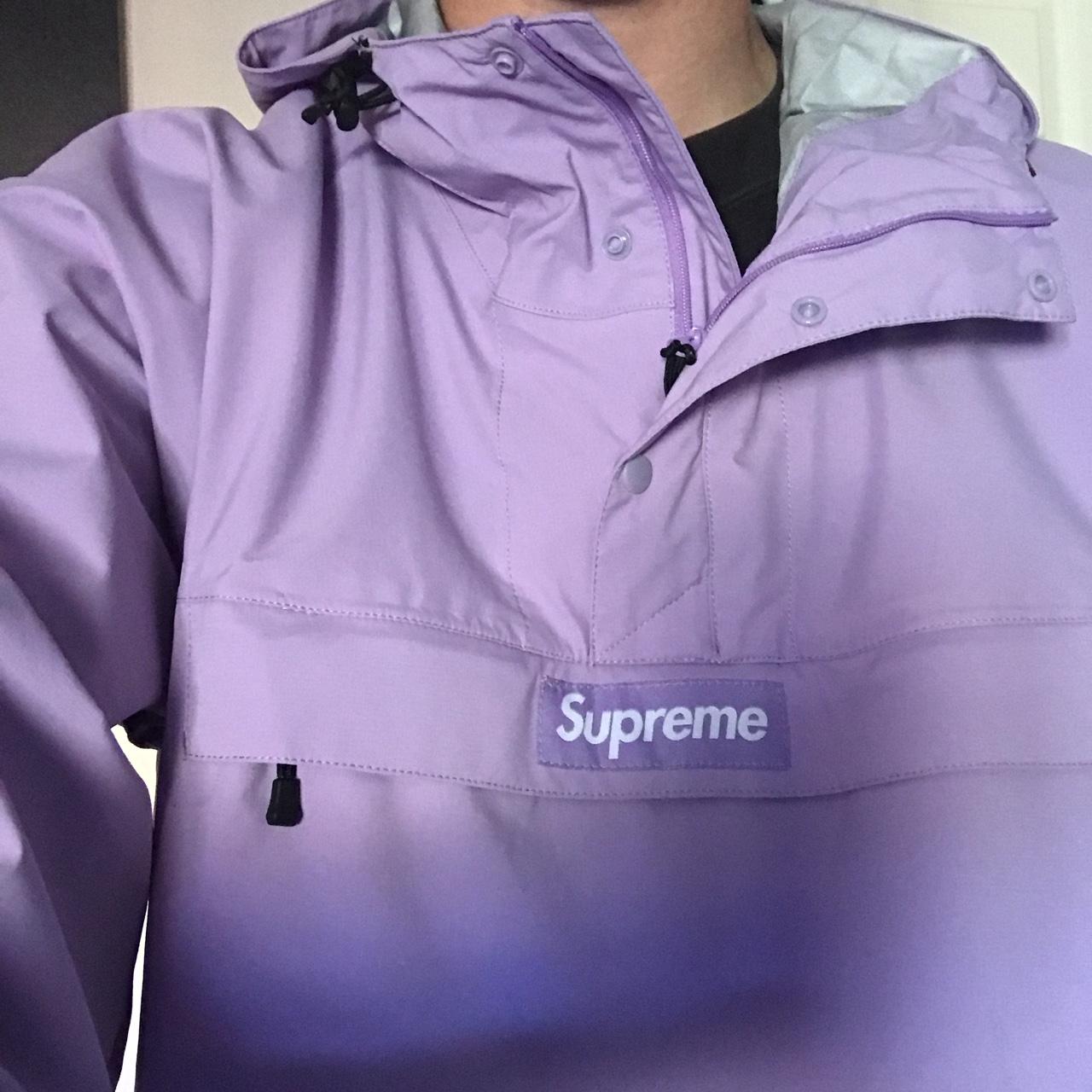 supreme lavender anorak