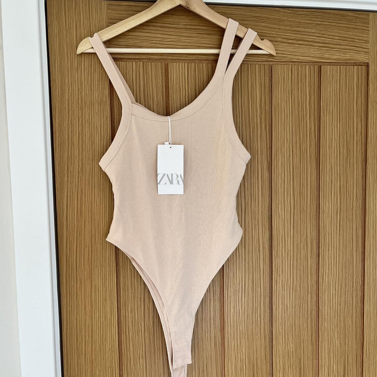 Zara bodysuit size L brand new with tags Depop