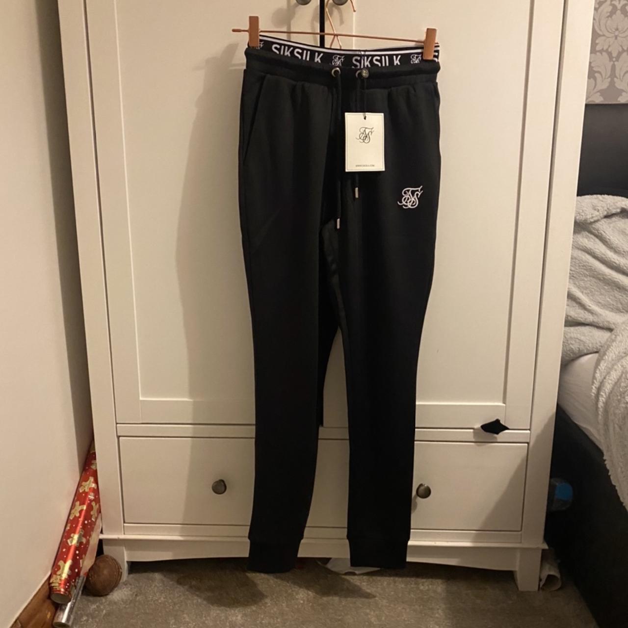 Sik silk 2024 black joggers