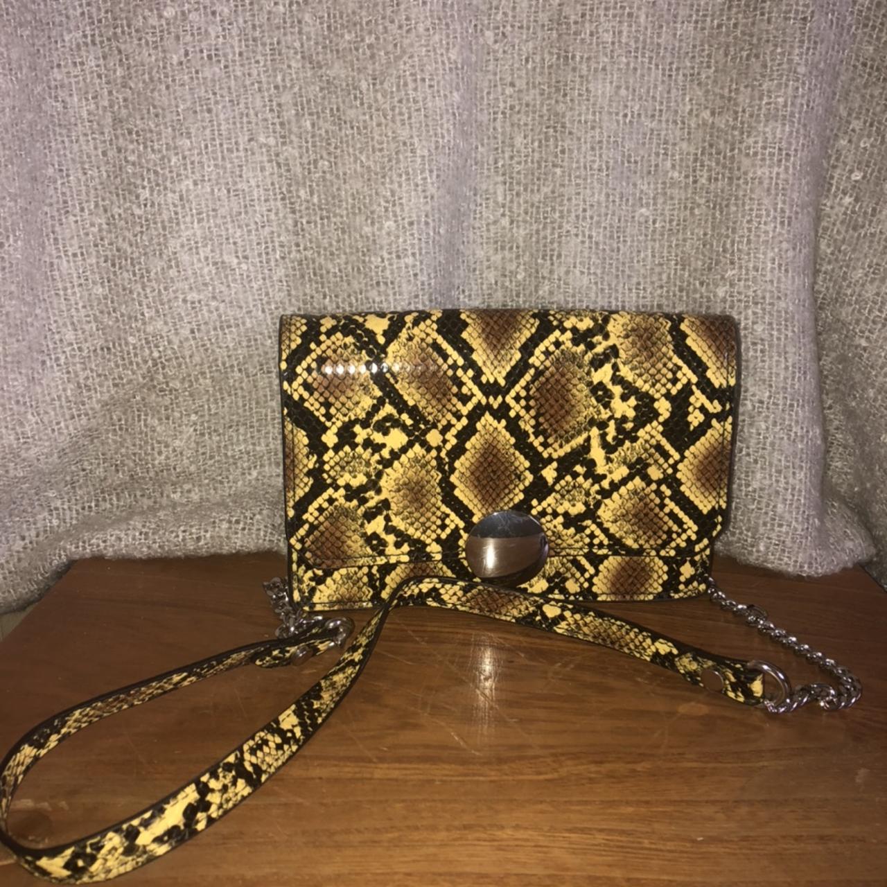 Snake print hot sale bag zara