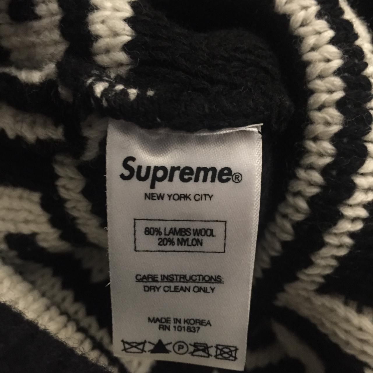 Supreme Meandros Ragg Wool Beanie. 10/10 Condition....