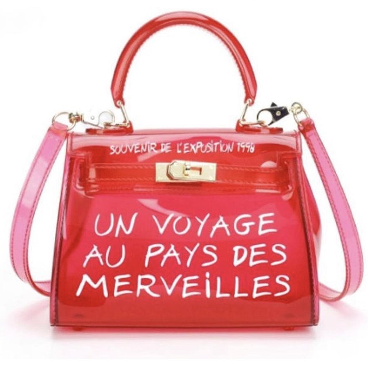 See through best sale voyage bag