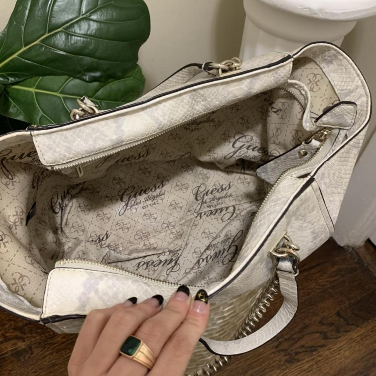 Guess on sale snakeskin purse