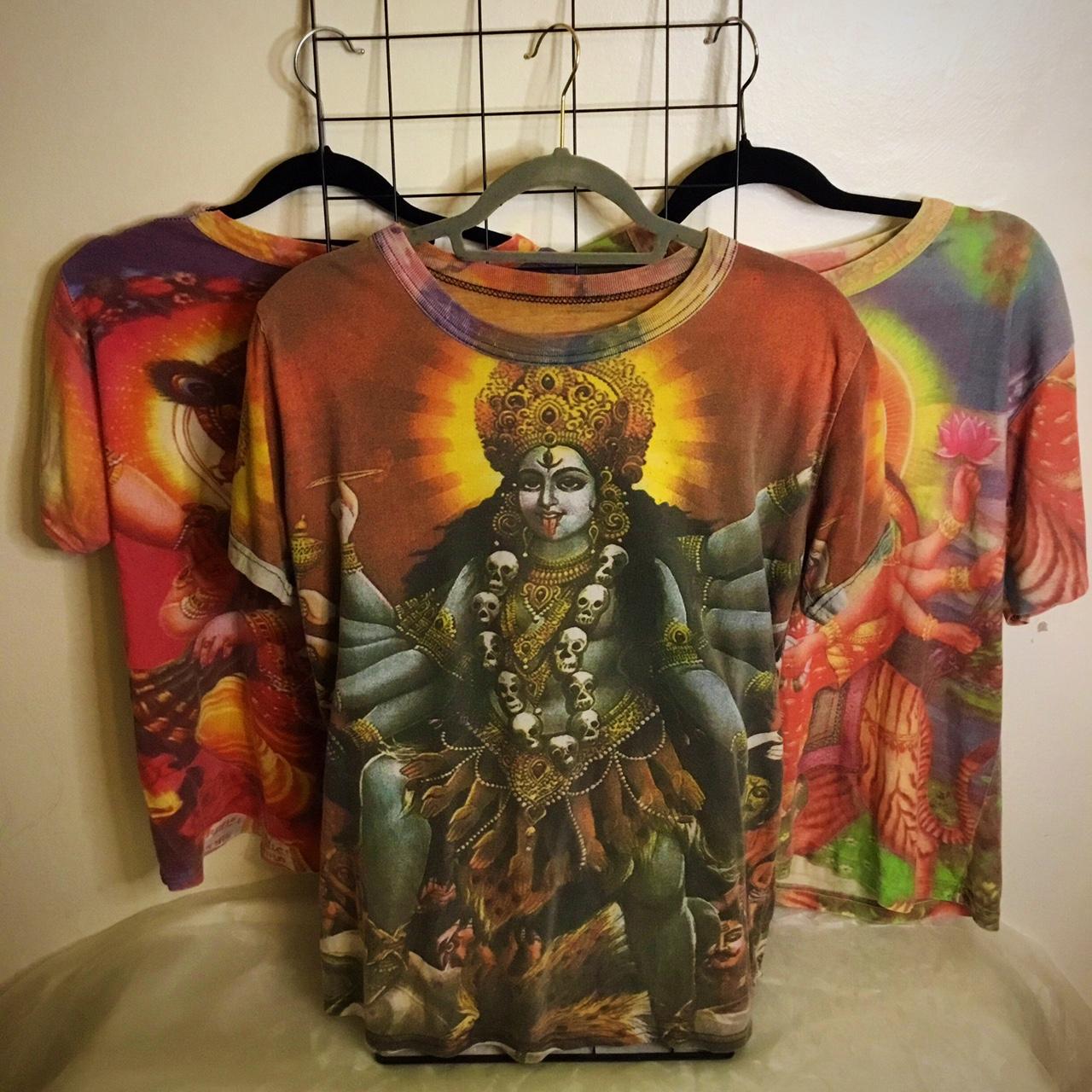 VINTAGE Y2K HINDU RELIGIOUS ICON T-SHIRTS X3... - Depop