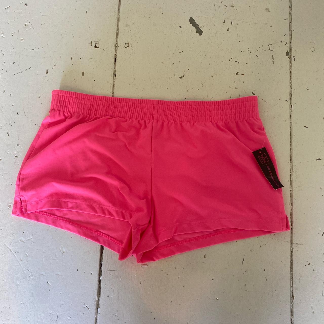 💕NEON PINK SPORTY SHORTS💕 ️Great condition, brand... - Depop