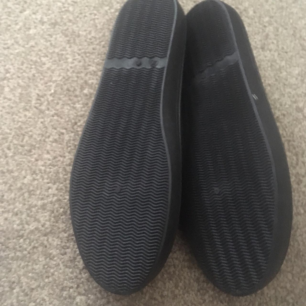 New black slip ons shoes similar to vans Depop