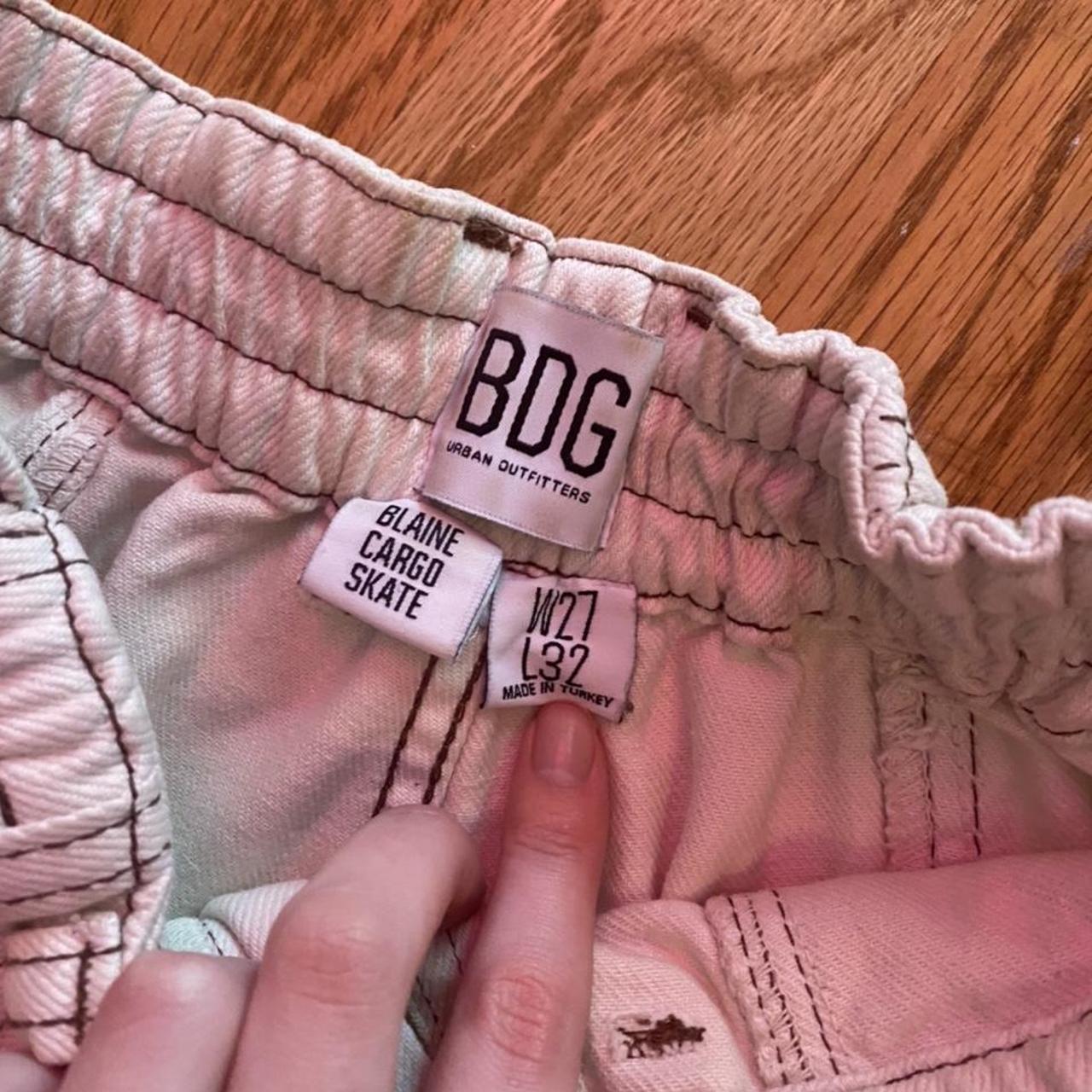 Urban outfitters BDG cream cargo pants Worn a few... Depop