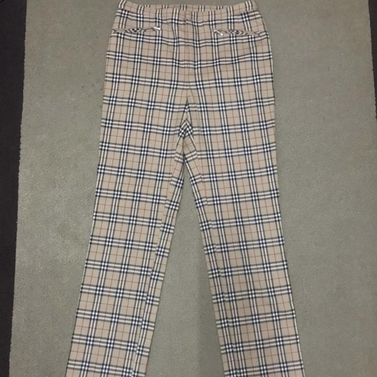 Burberry Cotton Beige Pants for Women for sale  eBay