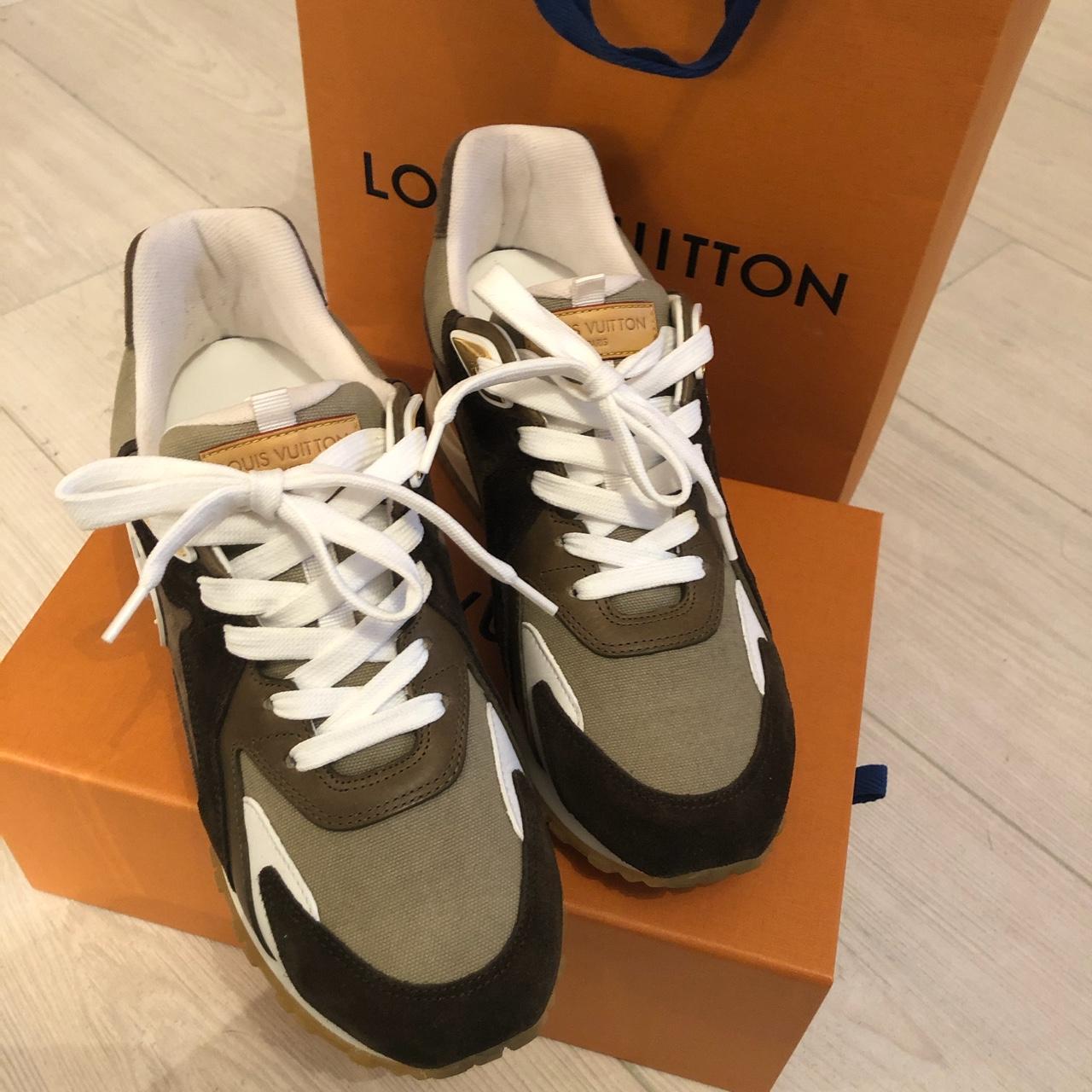 Louis Vuitton iridescent runaway trainers rare - Depop