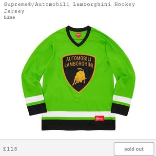 Supreme automobili best sale lamborghini hockey jersey