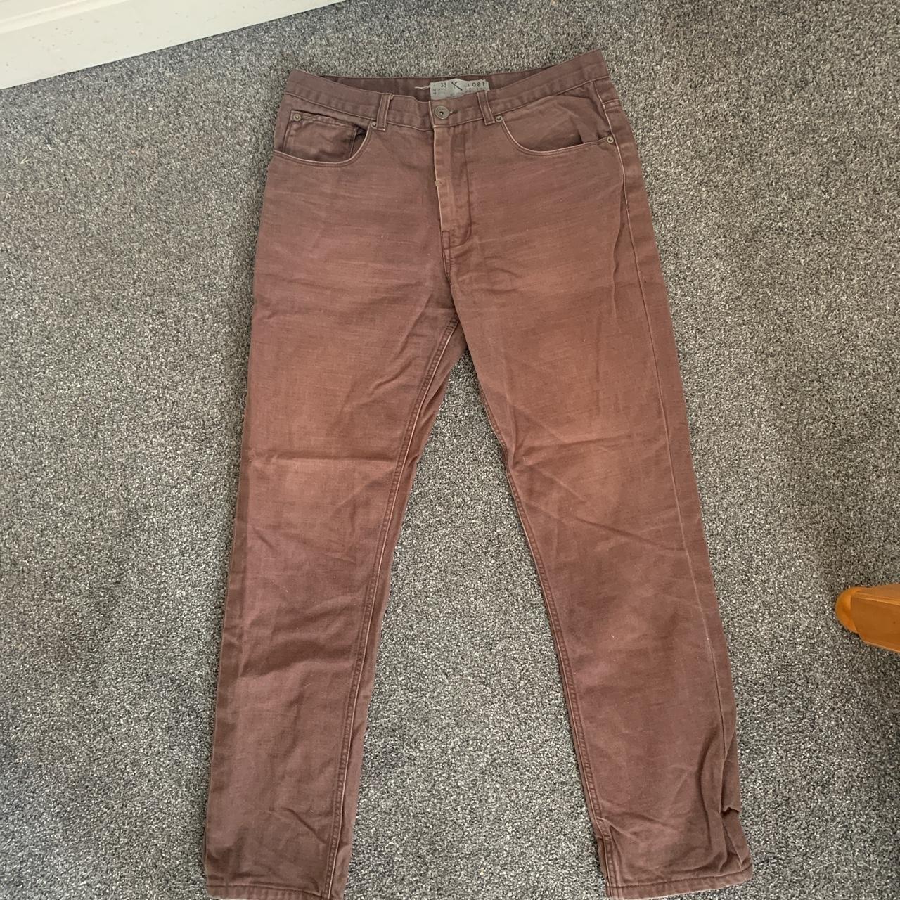 Men's Brown Jeans Depop