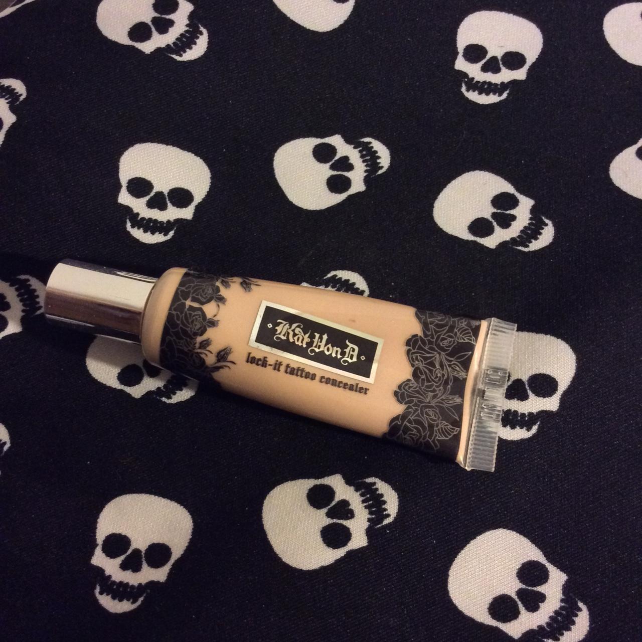Kat Von D Concealer Works Magic on Tattoos