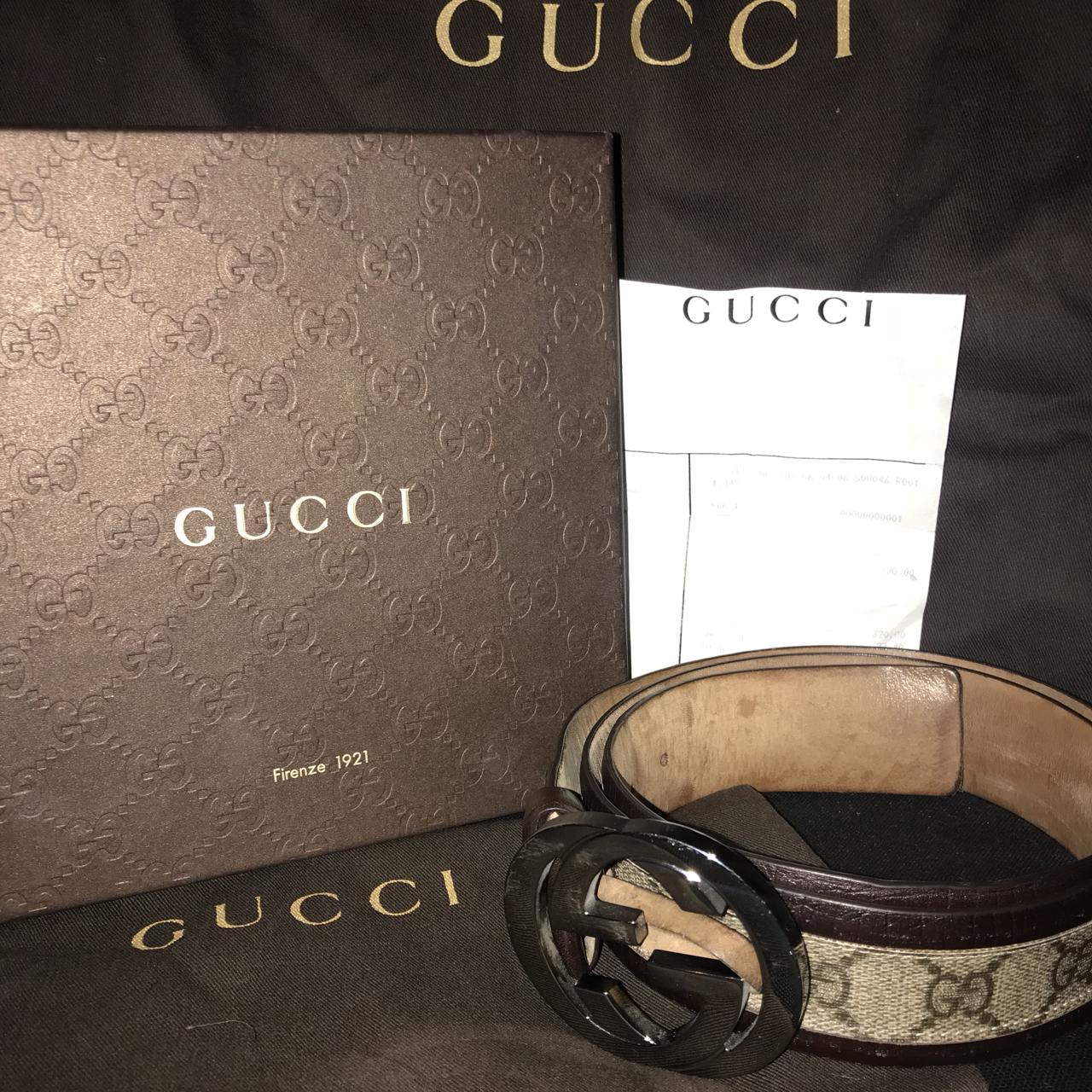 Gucci belt 2025 size 65