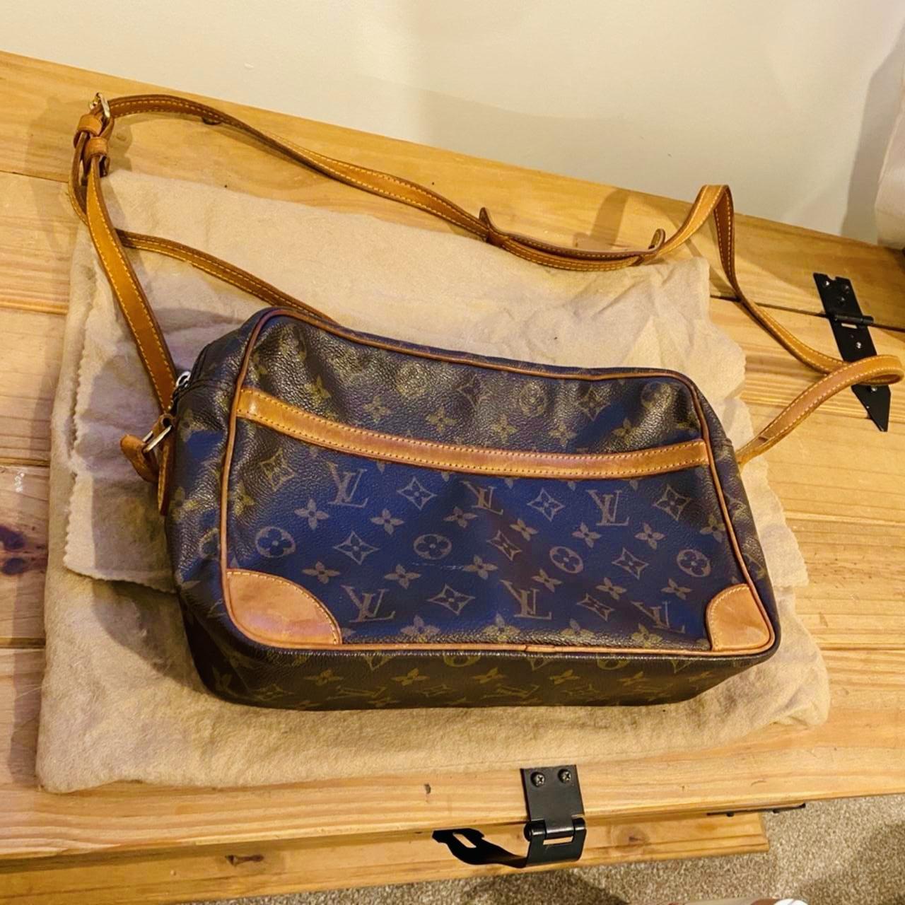 Authentic Louis Vuitton large messenger bag. Comes... Depop