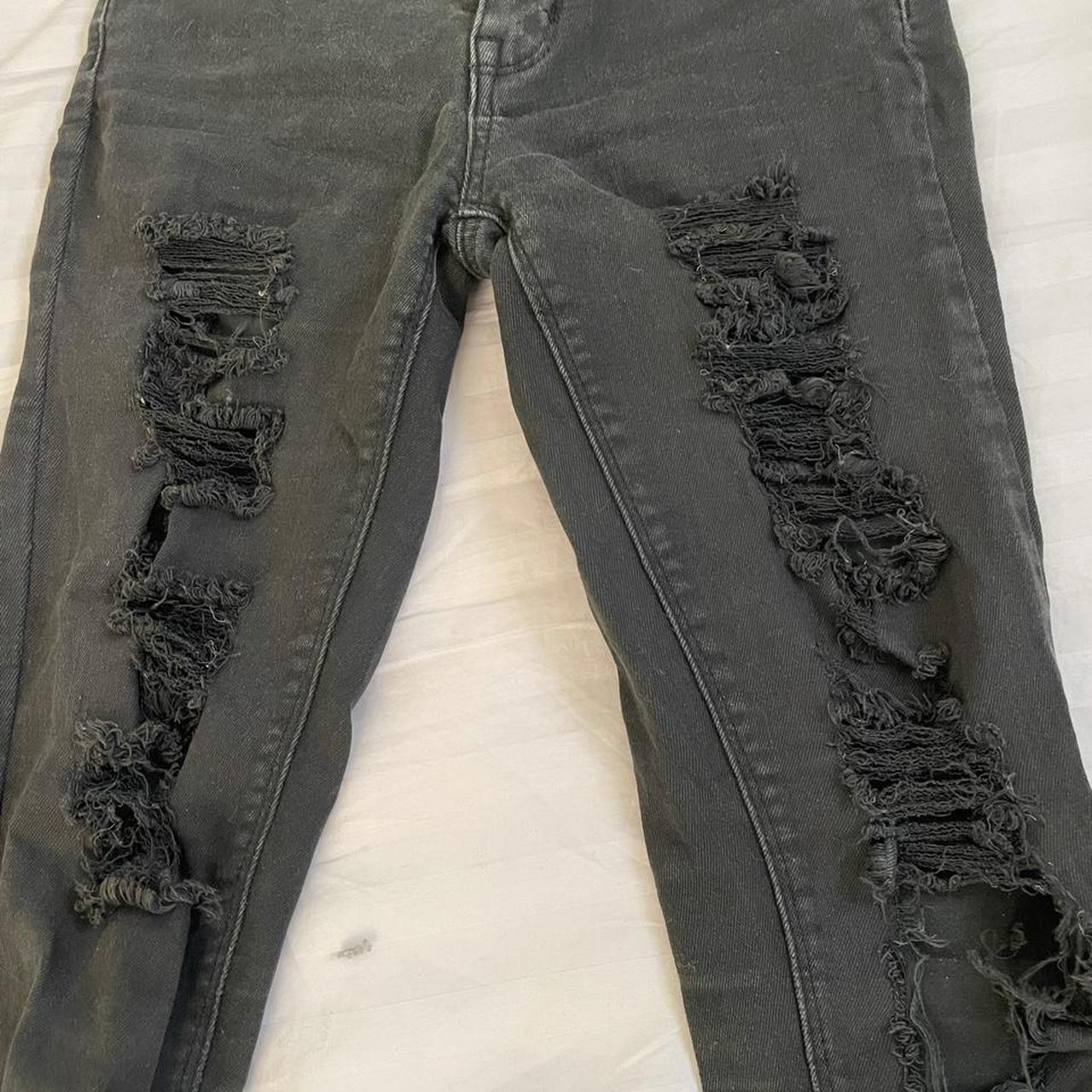 KENDALL + KYLIE Women's Black Jeans | Depop
