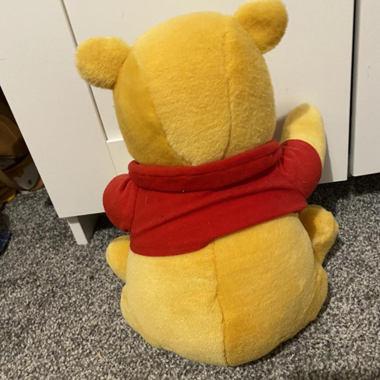 Winnie the Pooh traditional plush. In very good... - Depop