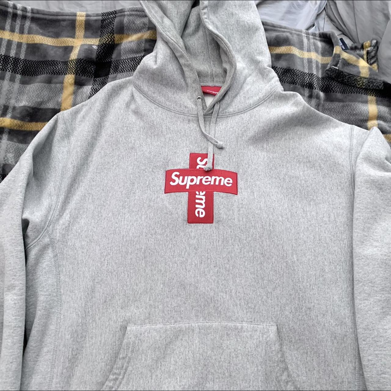 supreme hoodie depop