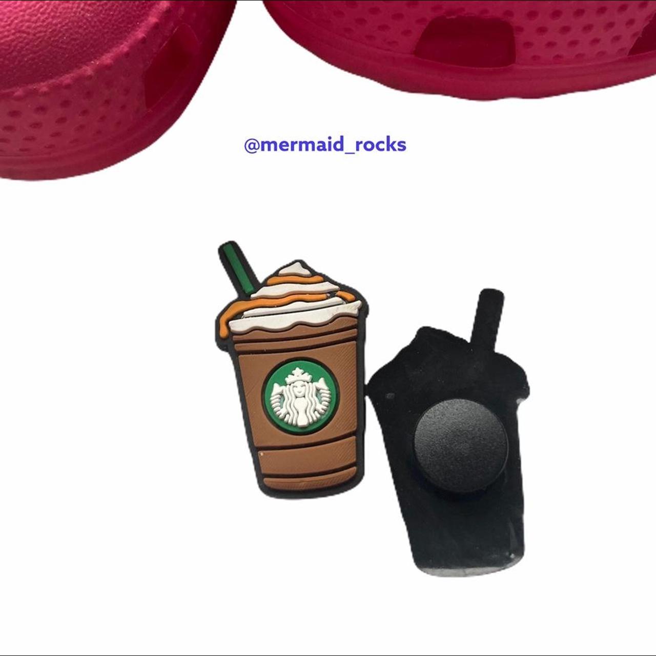 Croc 2024 jibbitz starbucks