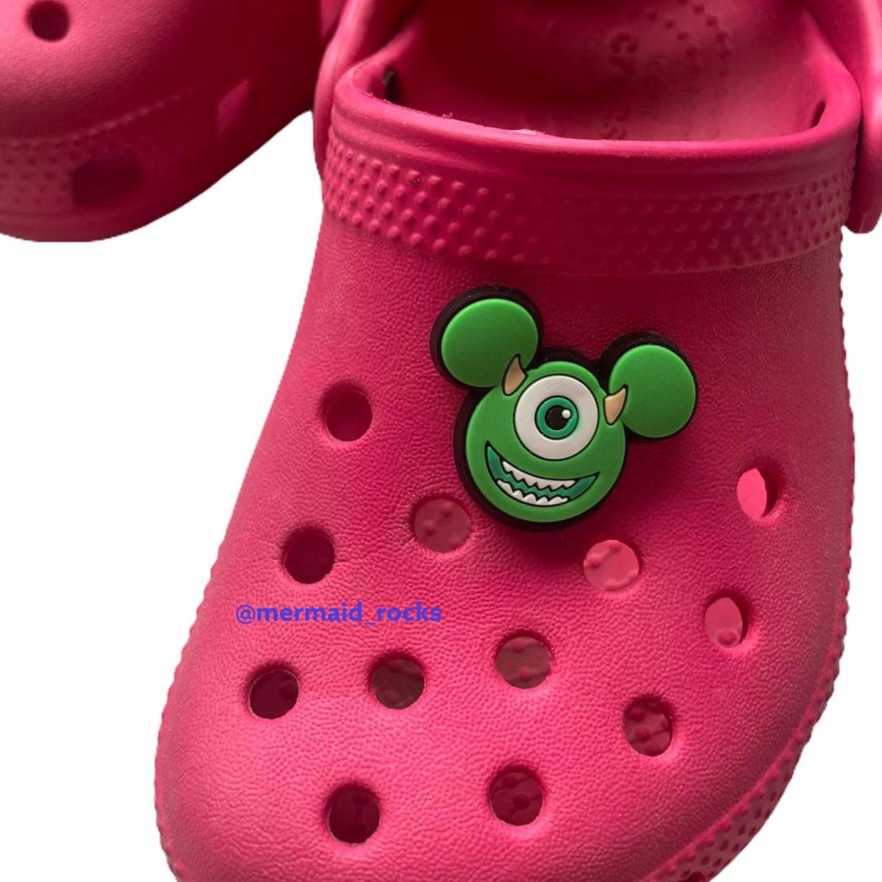 Disney crocs Jibbitz bundle 8 Jibbitz Disney, - Depop