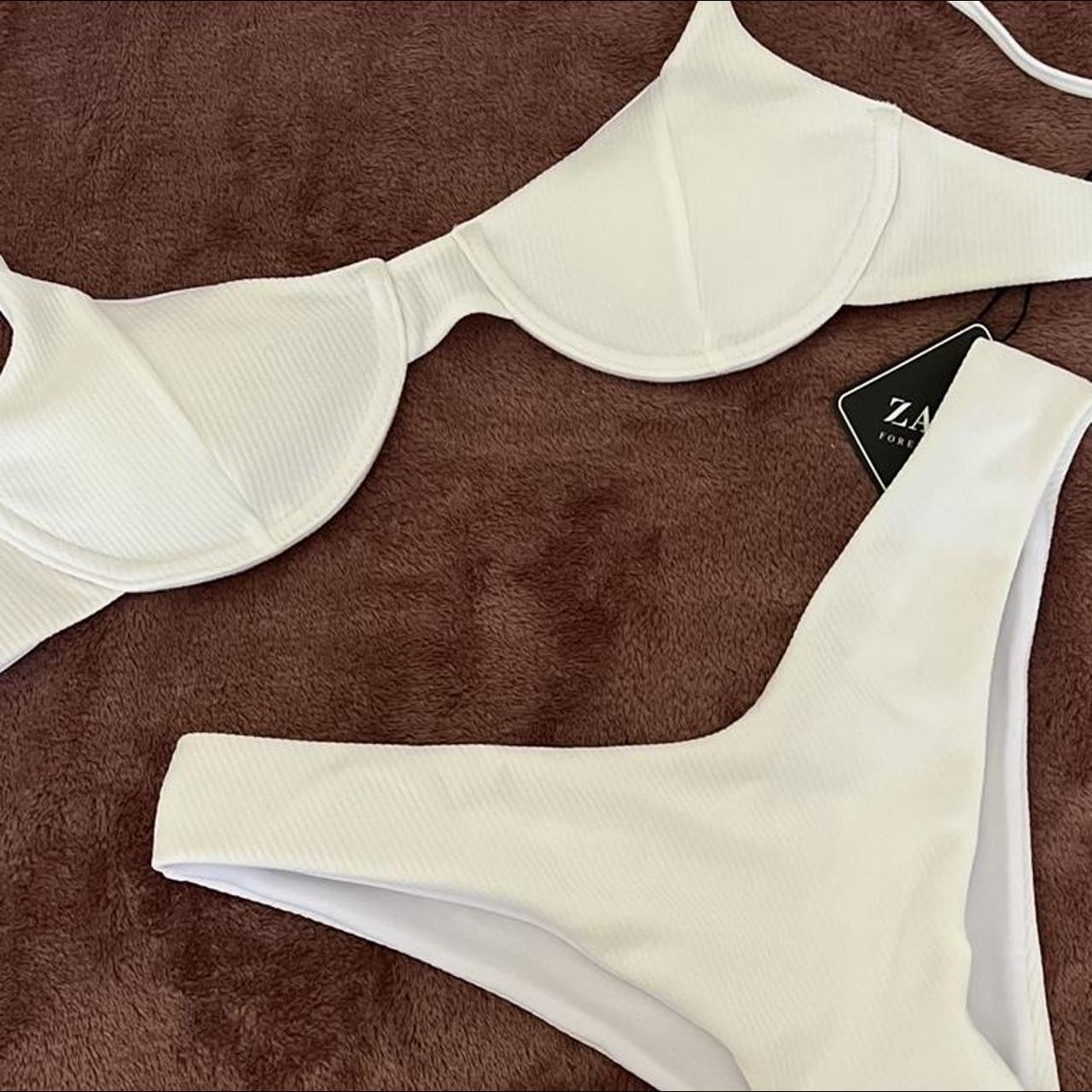 ZAFUL Women's White Bikinis-and-tankini-sets (2)